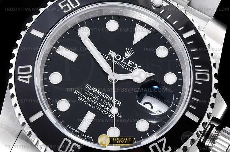 Affordable ROLSUB0424A – Submariner 116610LN 904L SS SS Blk KING VS3135