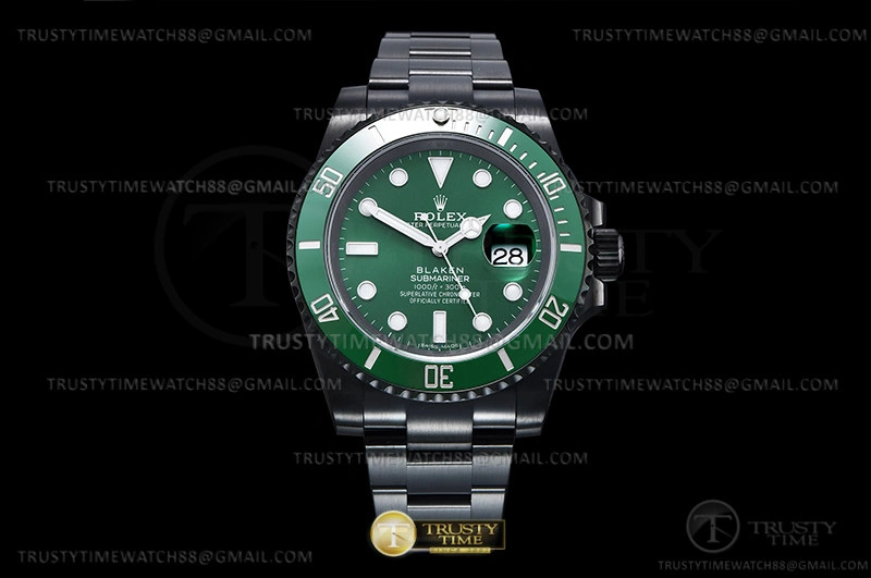 ROLSUB0425A – Blaken Sub 116610LV PVD SS Black V6F V2 VS3135