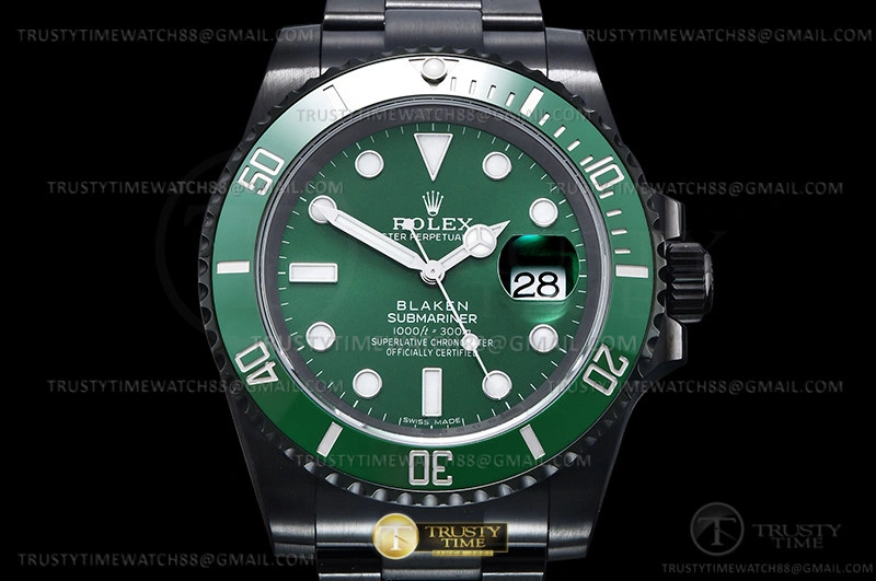 ROLSUB0425A – Blaken Sub 116610LV PVD SS Black V6F V2 VS3135