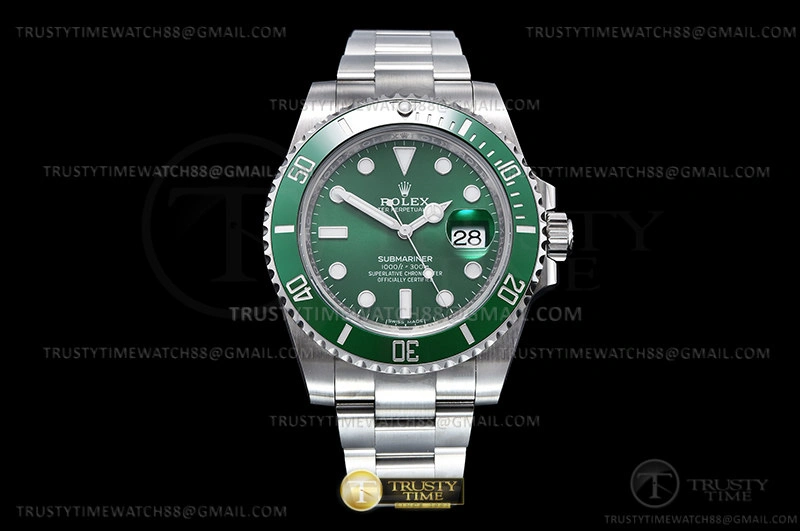 ROLSUB0426B – Submariner 116610LV 904L SS SS Green V6F V2 VS3135