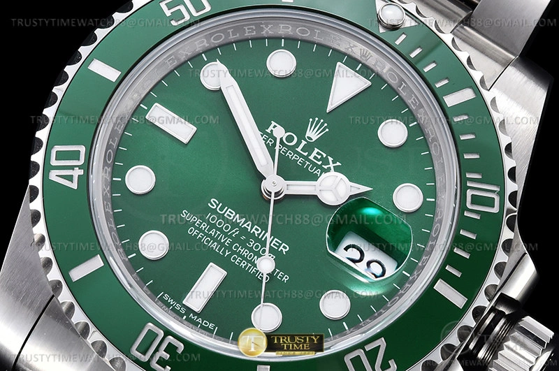 ROLSUB0426B – Submariner 116610LV 904L SS SS Green V6F V2 VS3135