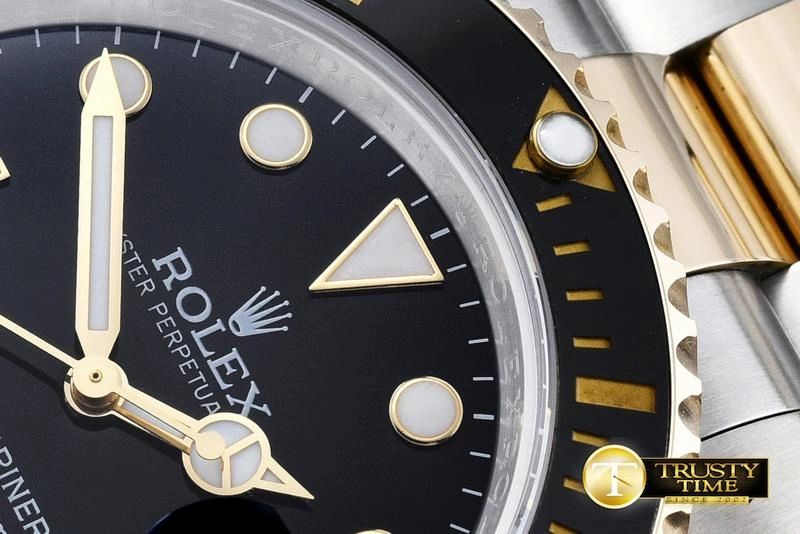 ROLSUB183A – Submariner 116613 18K Wrapped TT Blk V7 Noob A-2836