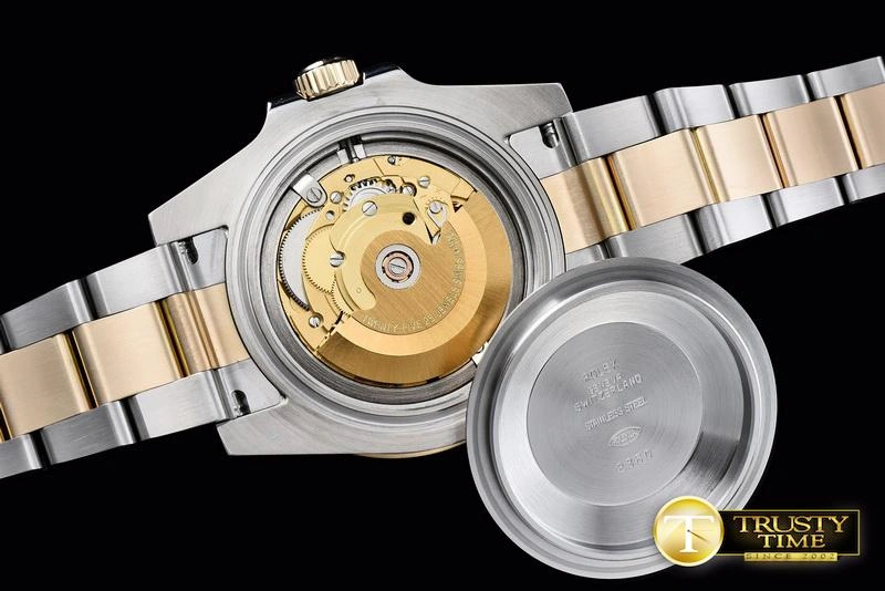 ROLSUB183A – Submariner 116613 18K Wrapped TT Blk V7 Noob A-2836