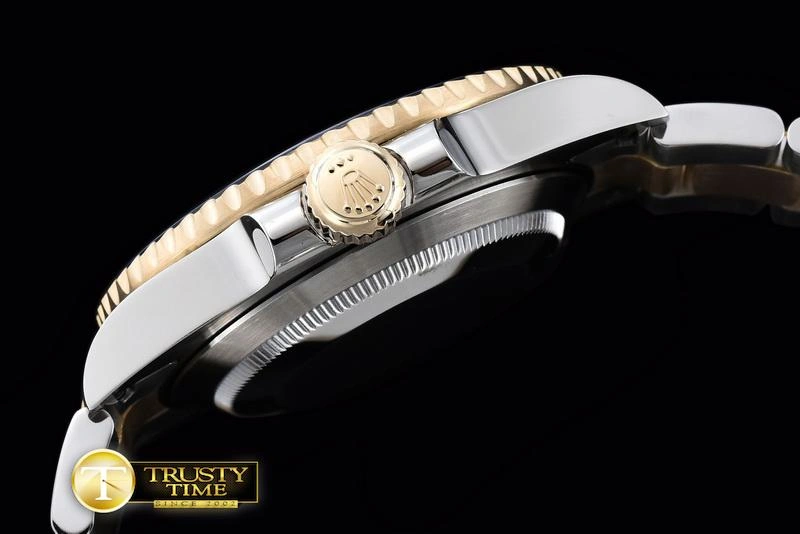 ROLSUB183A – Submariner 116613 18K Wrapped TT Blk V7 Noob A-2836