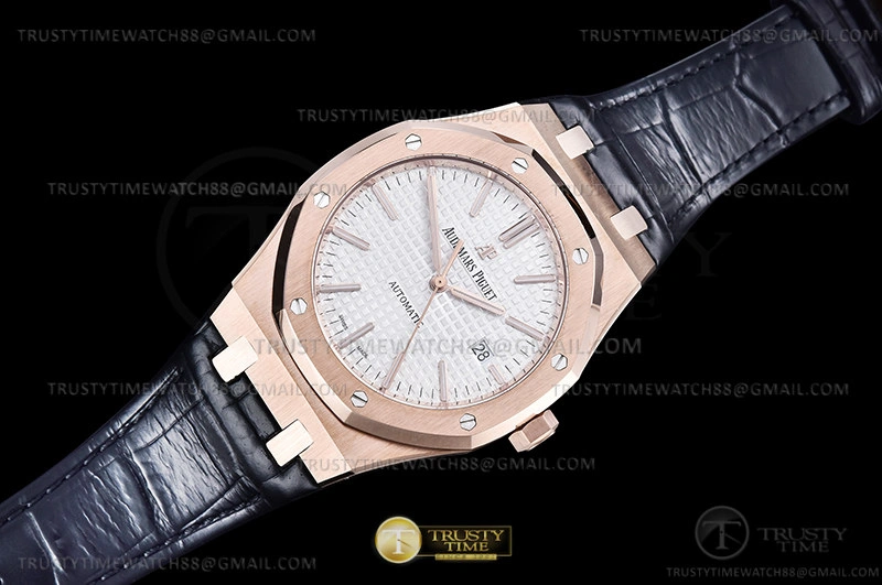 Hyperpeter Royal Oak 15400 RG LE White APSF MY9015