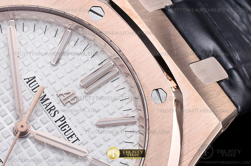 Hyperpeter Royal Oak 15400 RG LE White APSF MY9015