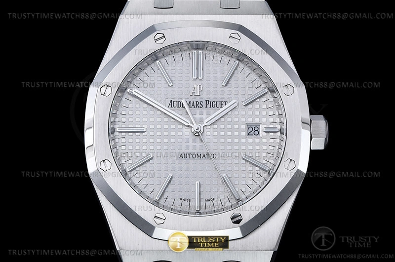 Royal Oak 15400 SS SS White APSF V3 A3120