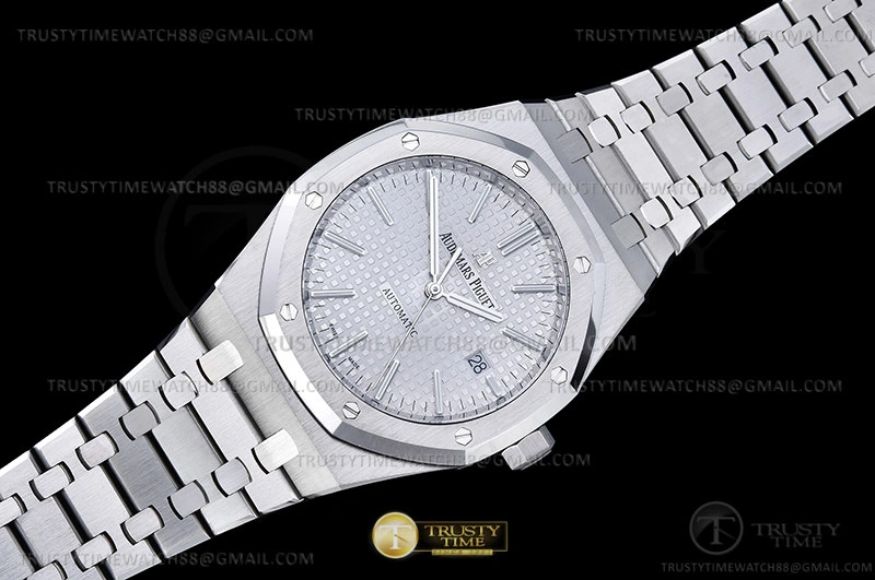 Royal Oak 15400 SS SS White APSF V3 A3120