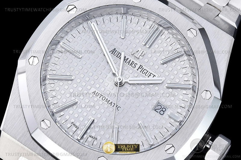 Royal Oak 15400 SS SS White APSF V3 A3120