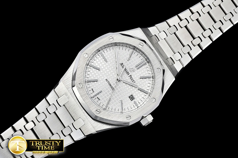 Royal Oak 15400 SS SS White V5