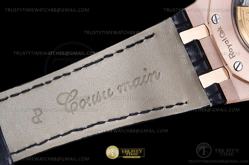 Affordable Royal Oak 15400 Weighted RG LE Black APSF A3120