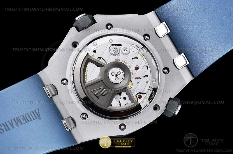 Hyper Peter Royal Oak Offshore Diver 15720 SS RU Blue APF A4308