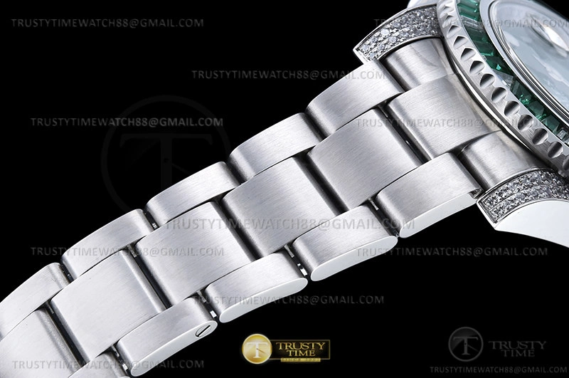 Hyper Peter Submariner 116610LV 904L Dia SS SS Grn Noob VR3135