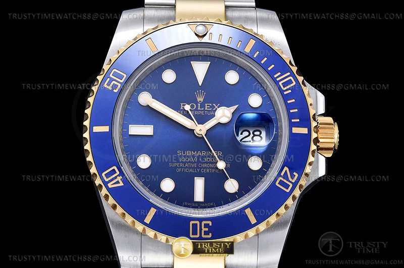 Submariner 116613LB Wrp 904 YG SS Blue KF VR3135