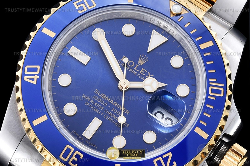 Submariner 116613LB Wrp 904 YG SS Blue KF VR3135