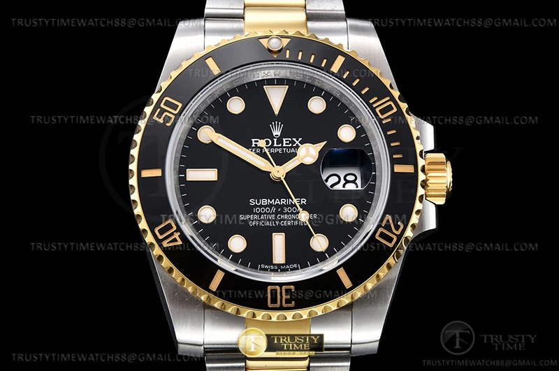Submariner 116613LN 904 YG SS Black KING VS3135