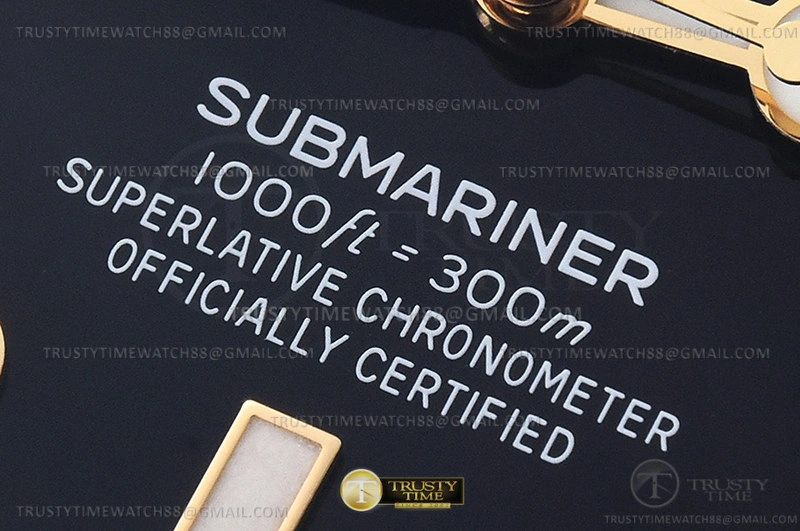 Submariner 116613LN 904 YG SS Black KING VS3135