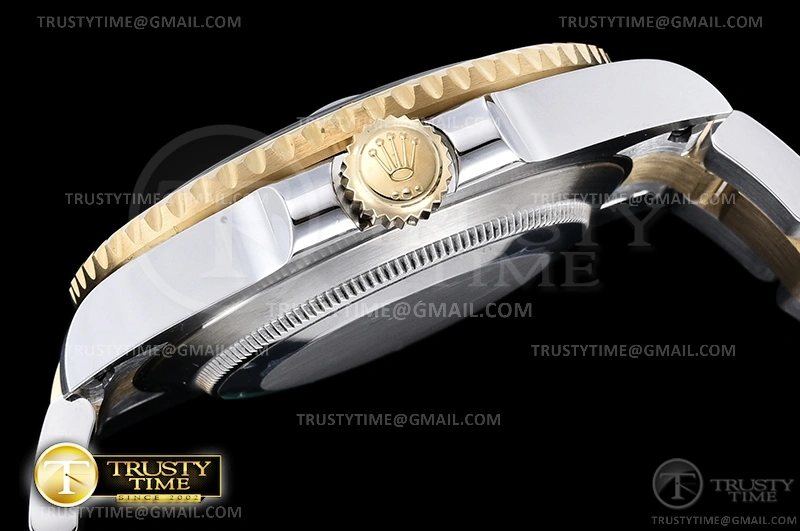 MiroTime Submariner 116613LN 904L YG SS Black ARF V3 A2824