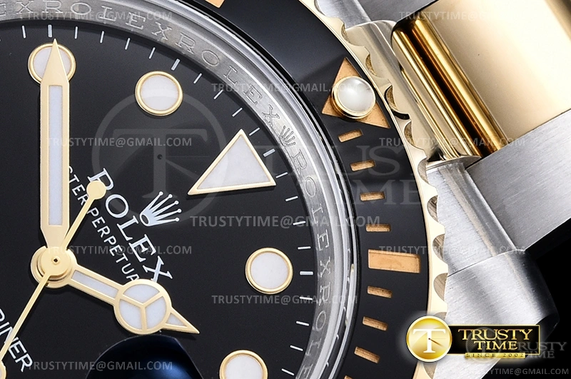 Submariner 116613LN 904L YG SS Black ARF V3 SH3135