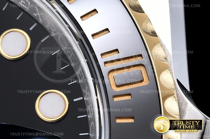 Submariner 116613LN 904L YG SS Black ARF V3 SH3135