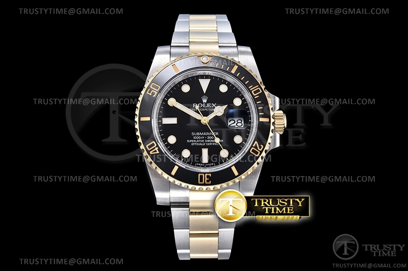 Submariner 116613LN 904L YG SS Black ARF V3 SH3135
