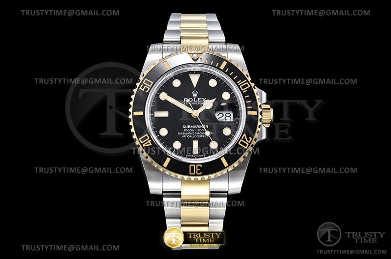 Submariner 116613LN 904L YG SS Black GMF V2 VR3135