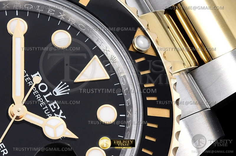 Submariner 116613LN 904L YG SS Black GMF V2 VR3135