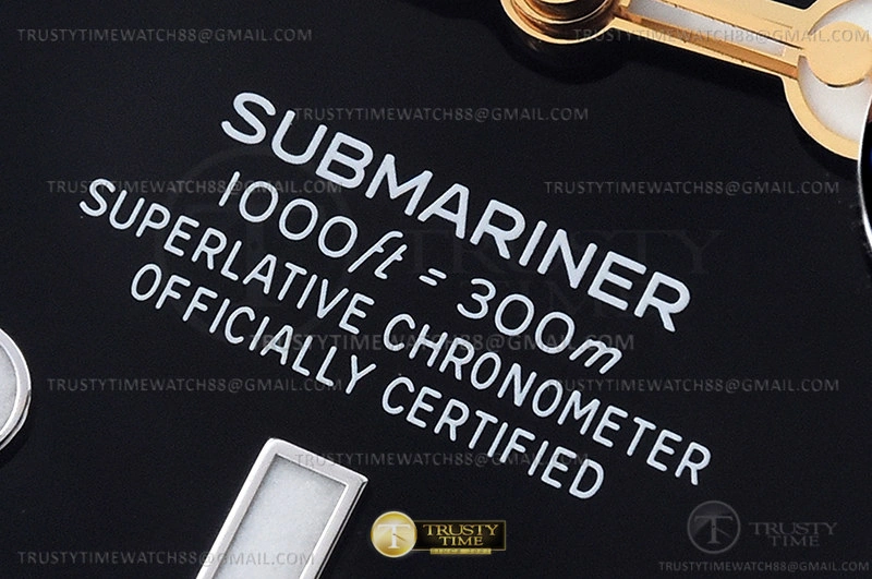 Submariner 116613LN 904L YG SS Black GMF V2 VR3135