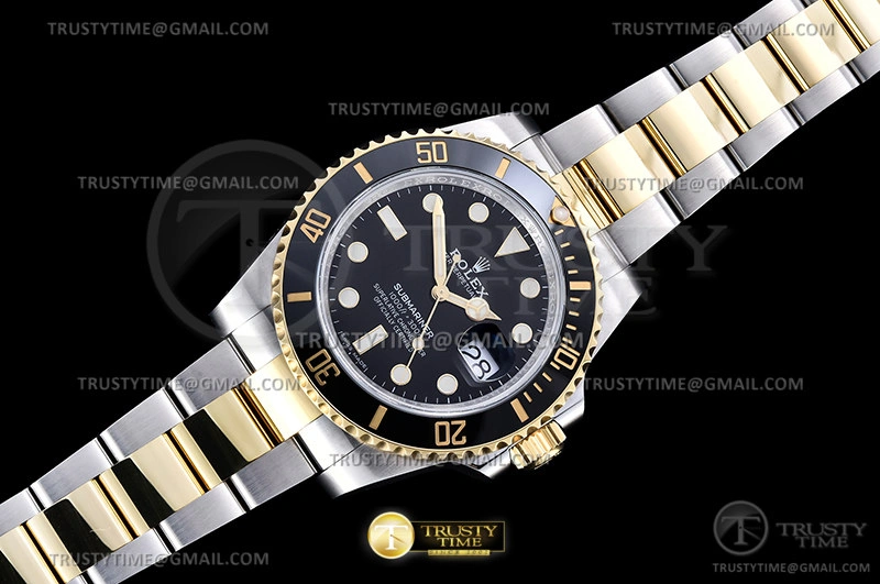 Submariner 116613LN 904L YG SS Blk CLEAN VR3135