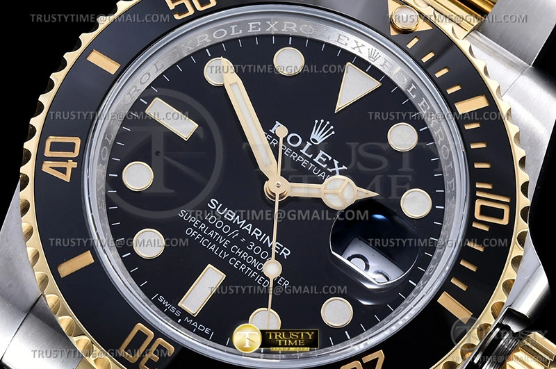 Submariner 116613LN 904L YG SS Blk CLEAN VR3135