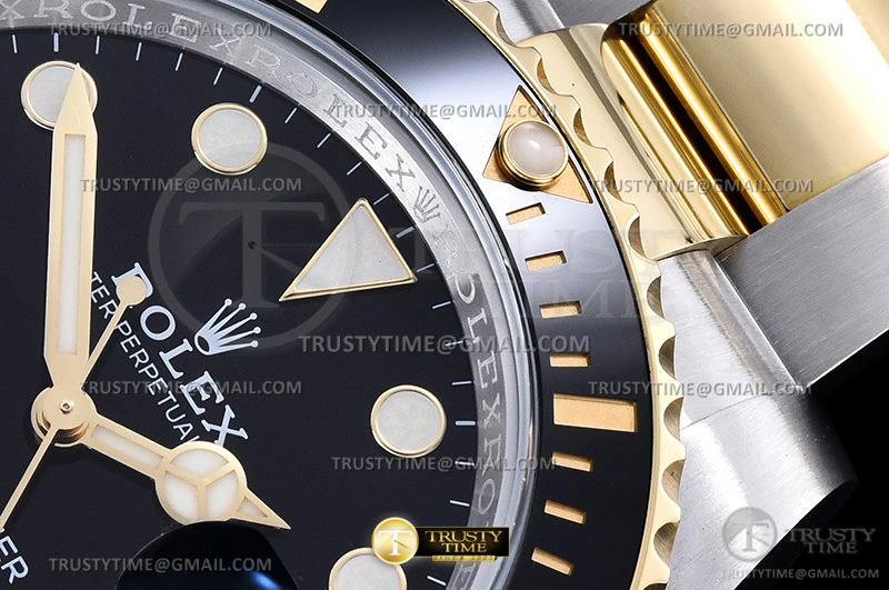 Submariner 116613LN 904L YG SS Blk CLEAN VR3135