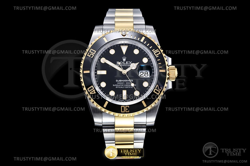 Submariner 116613LN 904L YG SS Blk VSF VS3135