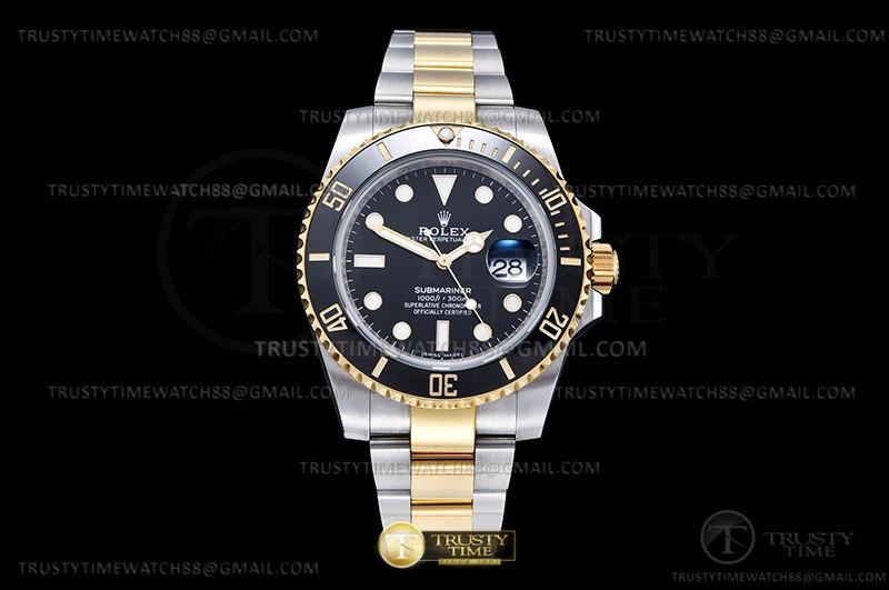 hype Submariner 116613LN Wrp 904 YG SS Blk KF VR3135
