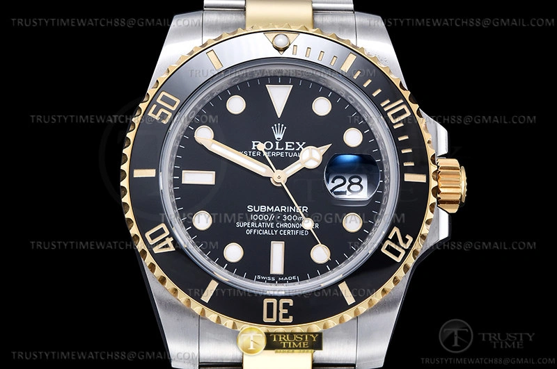 Submariner 116613LN Wrp 904 YG SS Blk KF VR3135