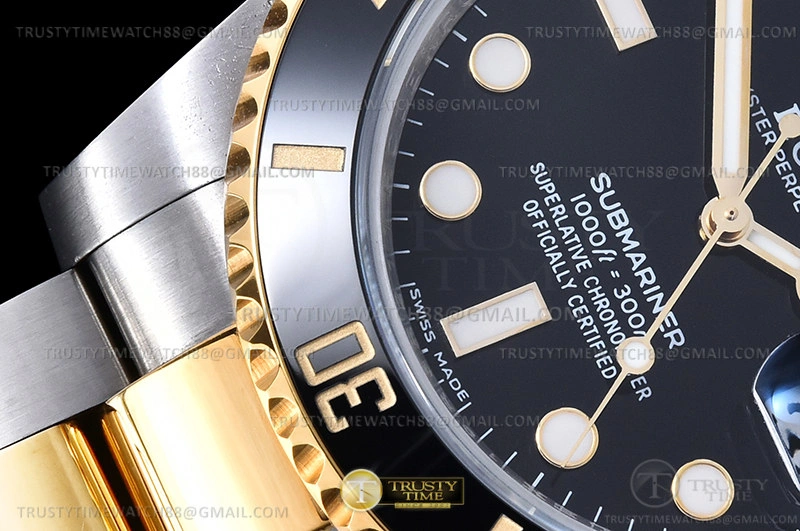 Submariner 116613LN Wrp 904 YG SS Blk KF VR3135