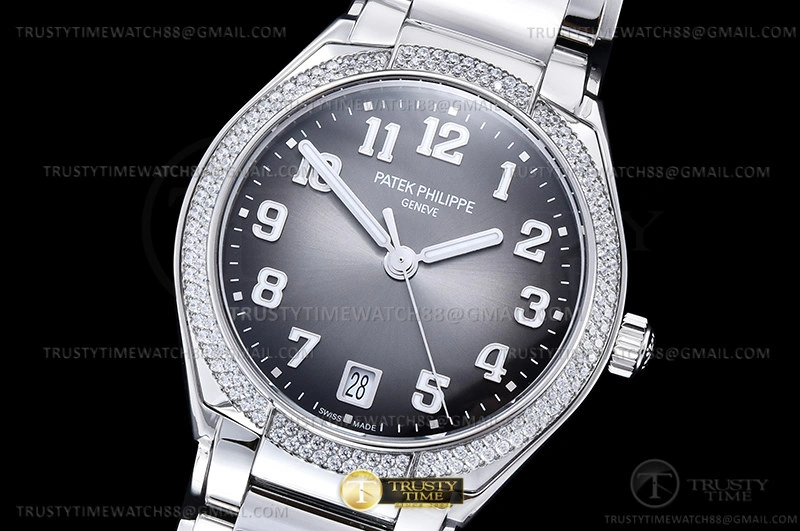 hype Twenty-4 Ladies Dia SS SS Grey Num PPF A324