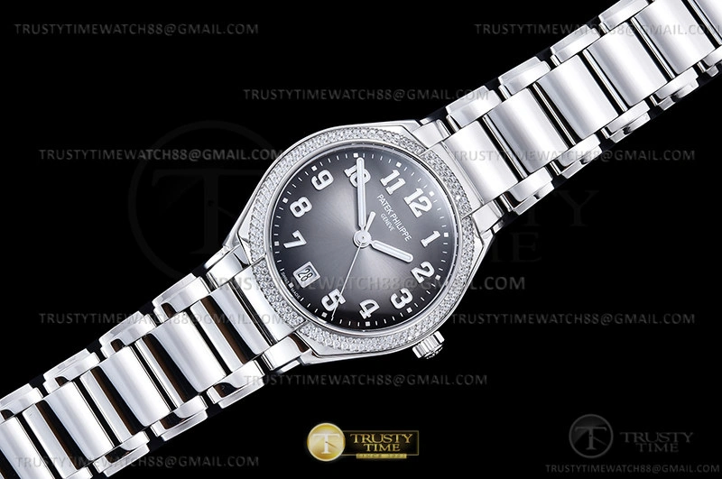 hype Twenty-4 Ladies Dia SS SS Grey Num PPF A324