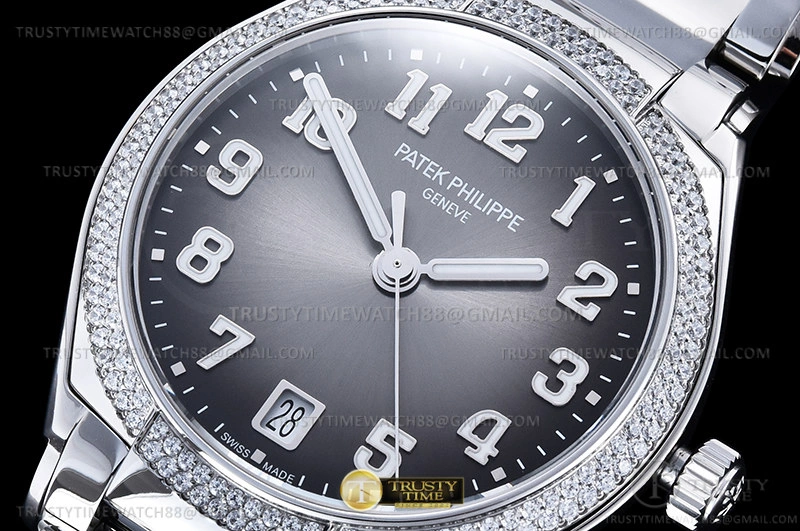 hype Twenty-4 Ladies Dia SS SS Grey Num PPF A324