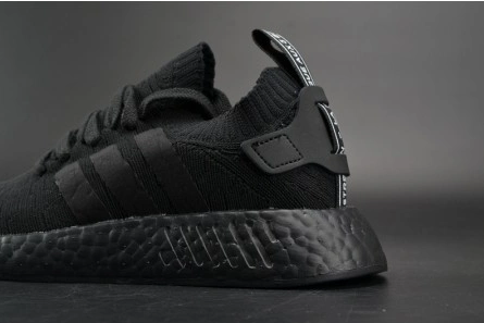 Modestly priced ADIDAS Originals NMD R2 Primeknit Triple Black Sneaker  BY9525 Reliable 6512