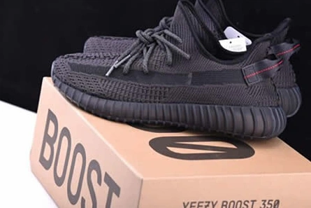 ADIDAS YEEZY BOOST 350 V2 BLACK NON REFLECTIVE FU9006 HighQuality 7635