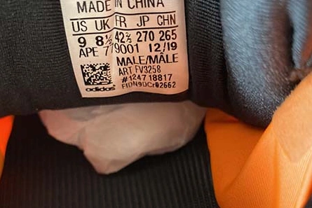 Cost-effective ADIDAS YEEZY BOOST 700 MNVN ORANGE - FV3258 Soft 294