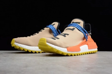Fashion duplicate ADIDAS mens Pharrell x NMD Trail 'Human Race' Pale Nude AC7361 Vibrant 7111