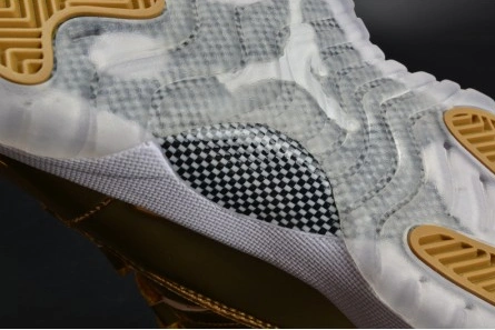 Designer inspired AIR JORDAN 11 RETRO P1NNACLE GOLD womens 378038-103 Reliable 5571