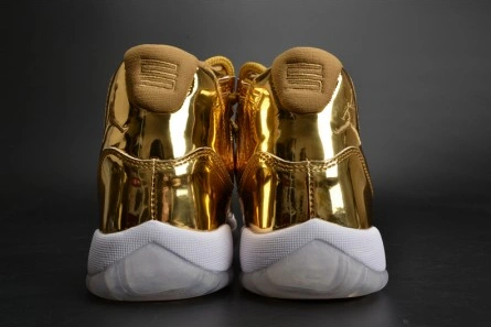 Designer inspired AIR JORDAN 11 RETRO P1NNACLE GOLD womens 378038-103 Reliable 5571