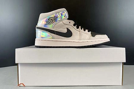 Parallel design AJ1 AIR JORDAN 1 MID WOMEN BQ6472-602 Stylish 7657