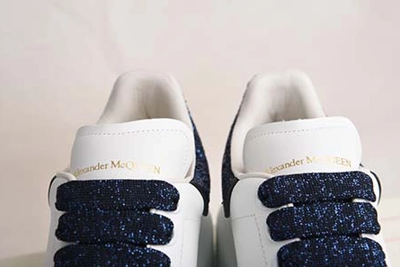 Budget-friendly ALEXANDER MCQUEEN SOLE SNEAKERS -462214-WHGP7-9374 BLUE SEQUINS AllSeason 2334