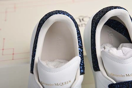 Budget-friendly ALEXANDER MCQUEEN SOLE SNEAKERS -462214-WHGP7-9374 BLUE SEQUINS AllSeason 2334