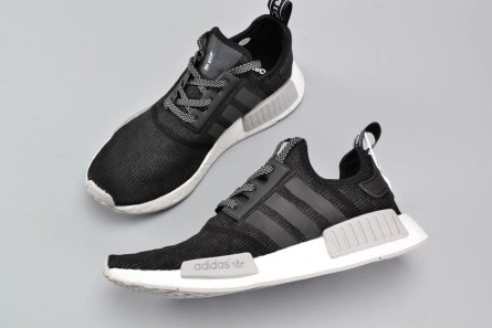 Luxury copy Adidas NMD R1 Core Black Grey White Two Reflective  MENS CQ0759 Durable 5325
