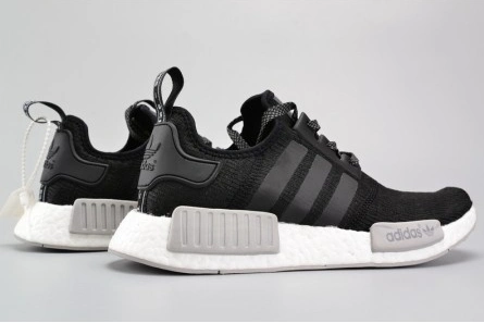 Luxury copy Adidas NMD R1 Core Black Grey White Two Reflective  MENS CQ0759 Durable 5325
