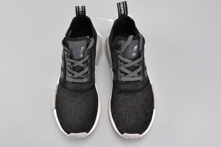 Luxury copy Adidas NMD R1 Core Black Grey White Two Reflective  MENS CQ0759 Durable 5325